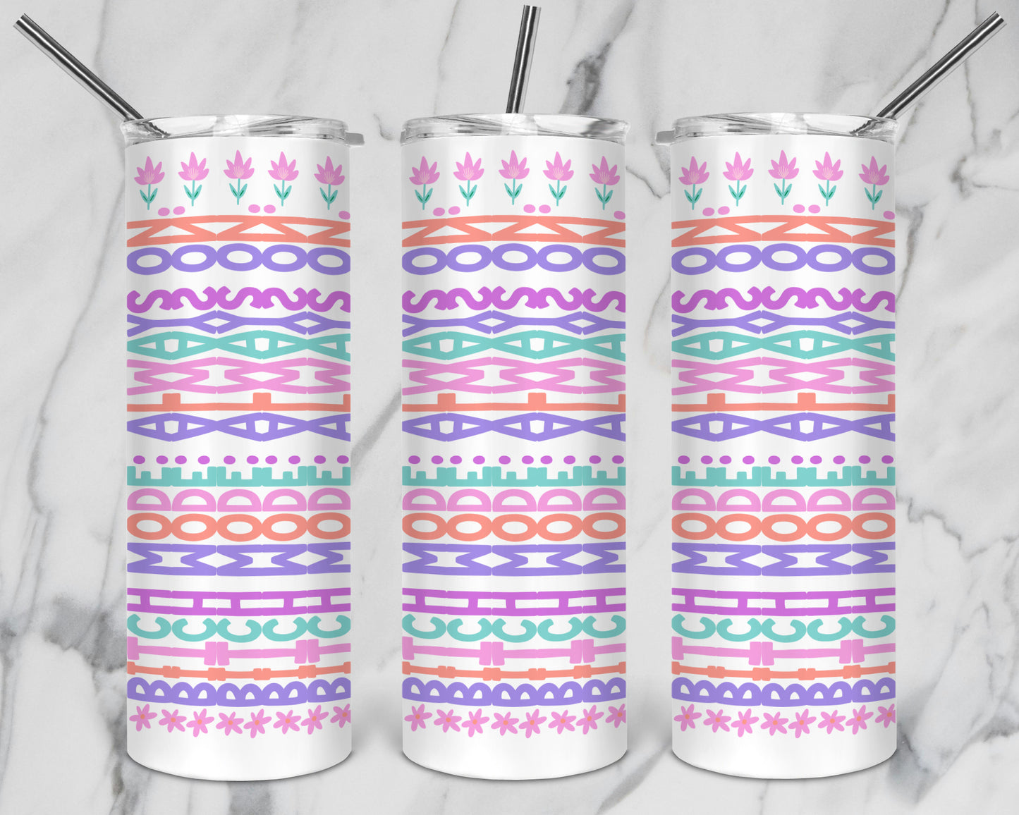 20 Designs Bundle Hidden Message Geometric 20 oz Tumbler | Hidden Message PNG SVG for Sublimation & Cricut