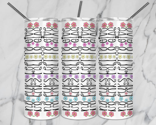 Free Design Hidden Message Tumbler Design