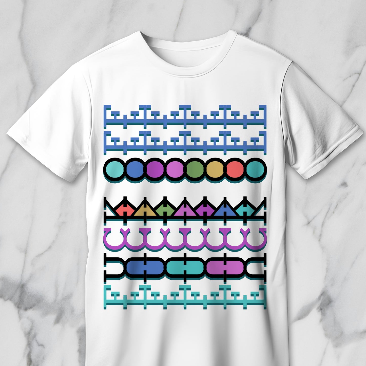 20 Designs Bundle Hidden Message Geometric T-Shirt | Hidden Message PNG SVG for Sublimation & Cricut T-shirt Digital Download