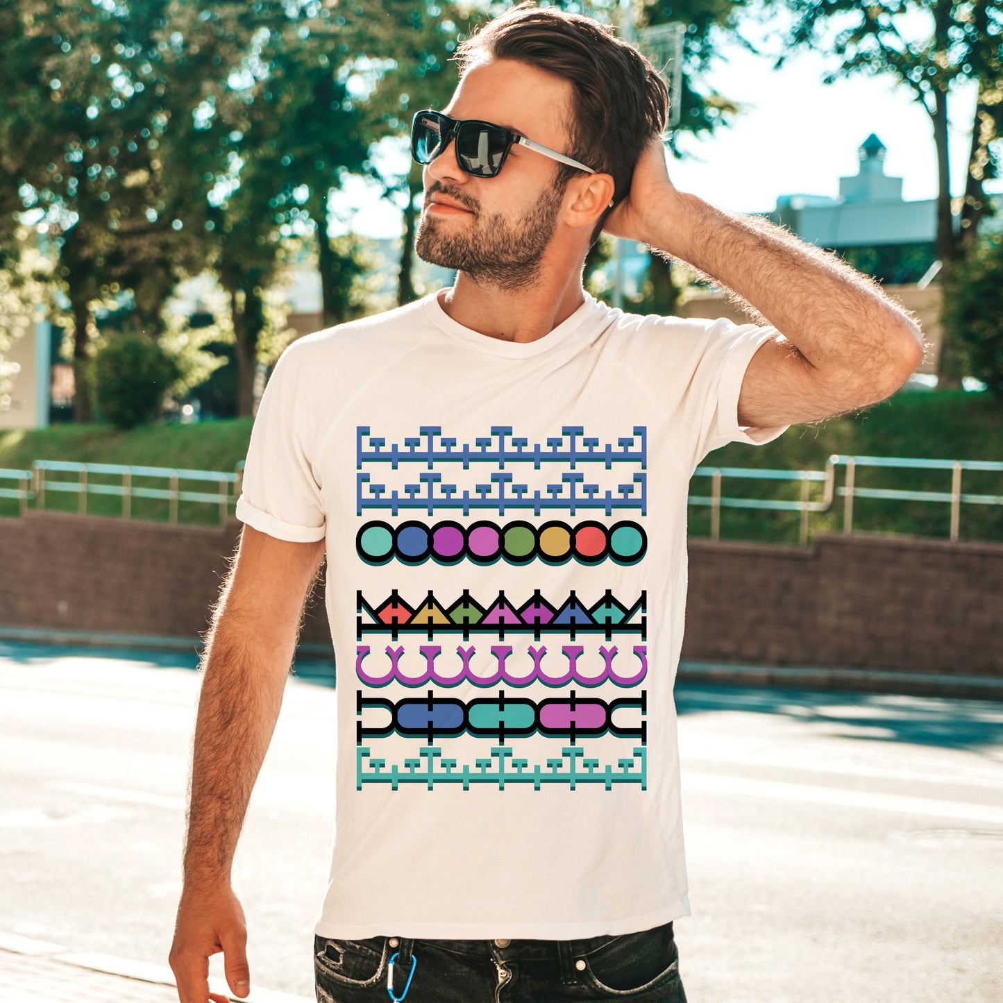 20 Designs Bundle Hidden Message Geometric T-Shirt | Hidden Message PNG SVG for Sublimation & Cricut T-shirt Digital Download
