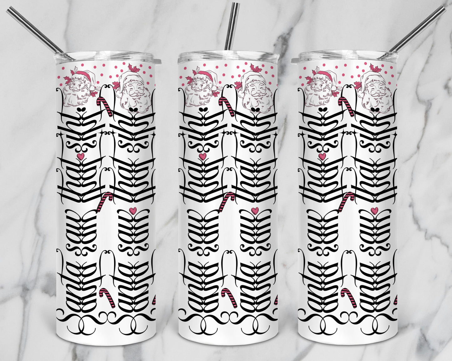 20 Designs Snarky Christmas Bundle Hidden Message Geometric 20 oz Tumbler | Hidden Message Christmas PNG Christmas SVG for Sublimation & Cricut