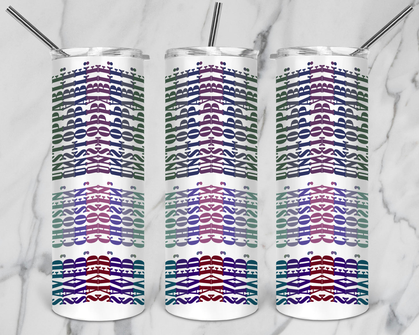 10 Designs Religious Motivational Bundle Hidden Message Geometric 20 oz Tumbler | Hidden Message Halloween PNG Religious SVG for Sublimation & Cricut