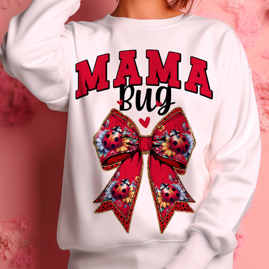 Valentine's Day MAMA Bug PNG Valentines Digital Download Valentines Day Heart Digital Design Heart PNG Valentine Heart Sublimate