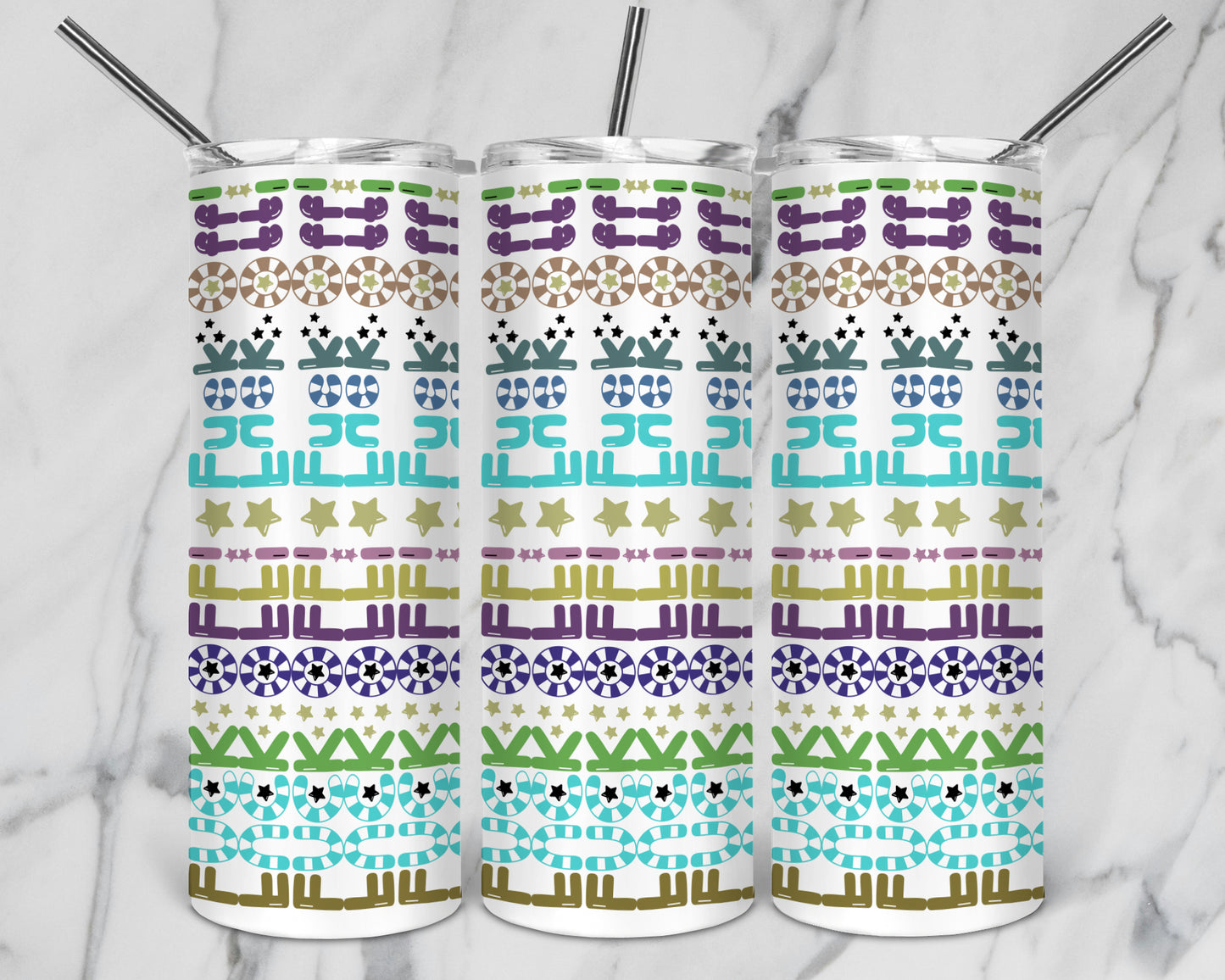 20 Designs Bundle Hidden Message Geometric 20 oz Tumbler | Hidden Message PNG SVG for Sublimation & Cricut