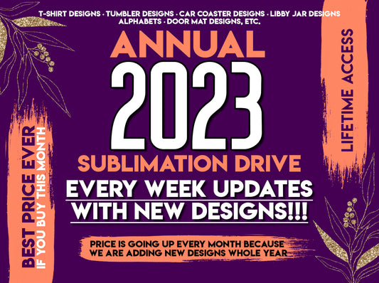 2023 Sublimation Drive Png Designs