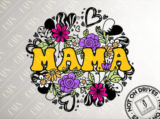 Mama Png Sublimation Design Retro Mom Design Dtg Design Dtf Design MUM png Sublimation Design