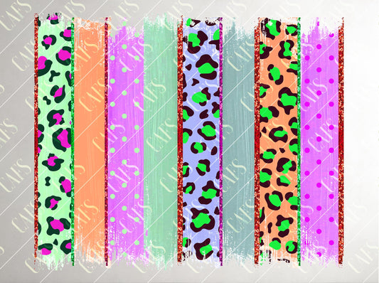 Brush Stroke Background Sublimation PNG 2 Leopard Print Background | Golden | Transfer | Digital Print | Printable | Clipart 1 dollar deal