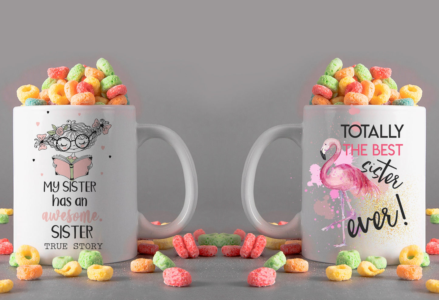 10 Sister Mug Template Designs for Sublimation Printing Sister Mug Sister Sublimation PNG template Sister png Design Sister
