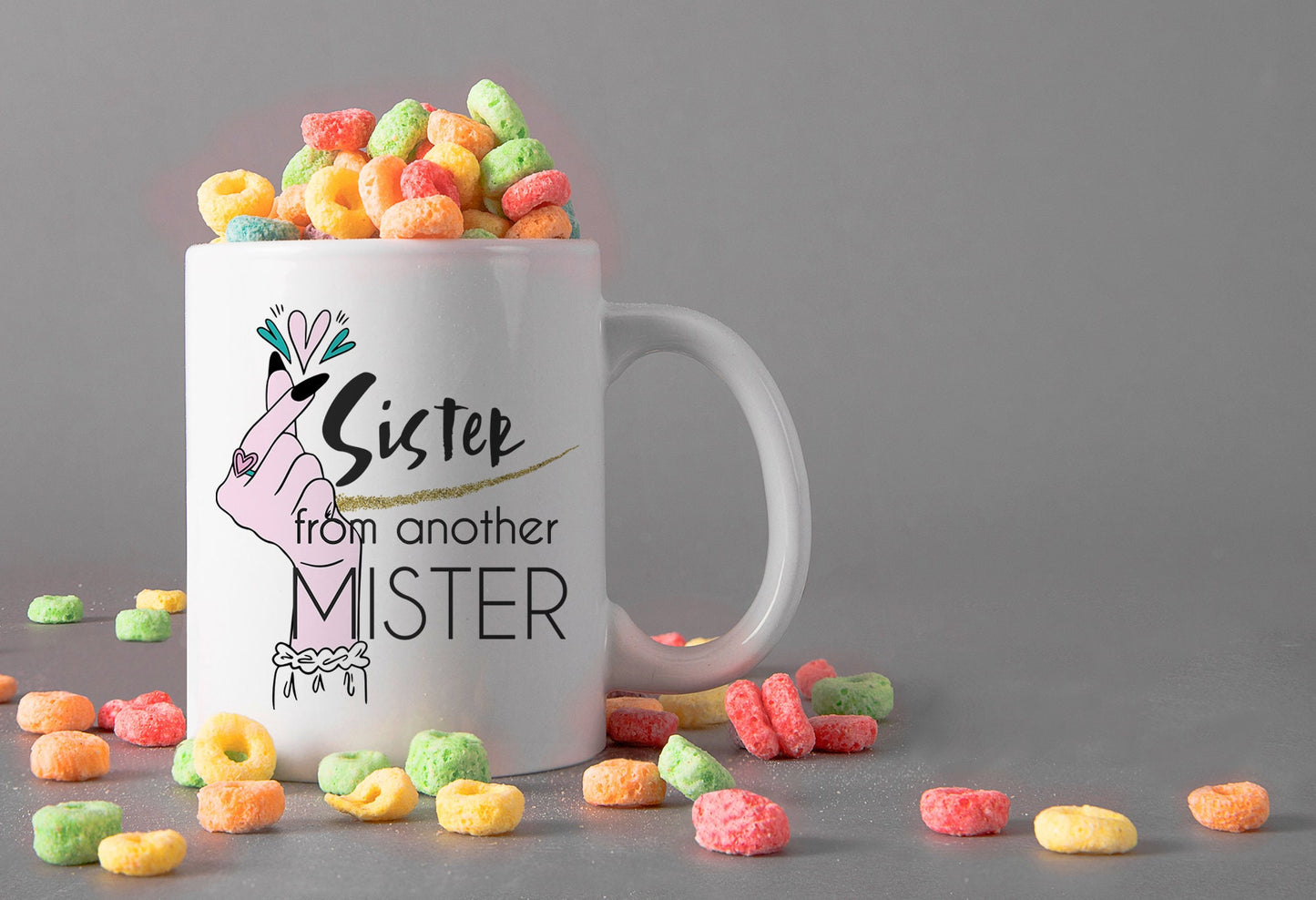 10 Sister Mug Template Designs for Sublimation Printing Sister Mug Sister Sublimation PNG template Sister png Design Sister