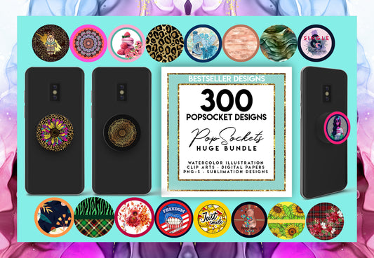 Popsocket Designs 300 Phone Grip Designs Pop-socket Designs Popsocket PNG Phone Grip Designs PNG PhoneGrip png Design Popsocket Digital png