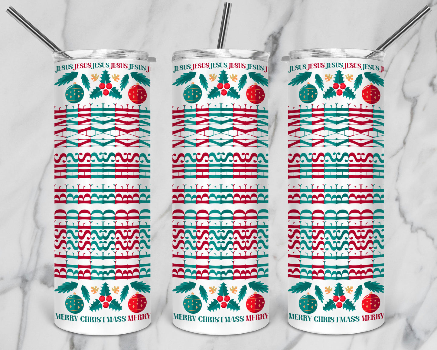 10 Designs Religious Christmas Bundle Hidden Message Geometric 20 oz Tumbler | Hidden Message Christmas PNG Christmas SVG for Sublimation & Cricut