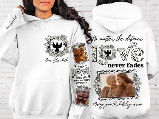 Christmas remembrance hoodie Png 10 Designs Front + Back + Sleeve Memorial Designs