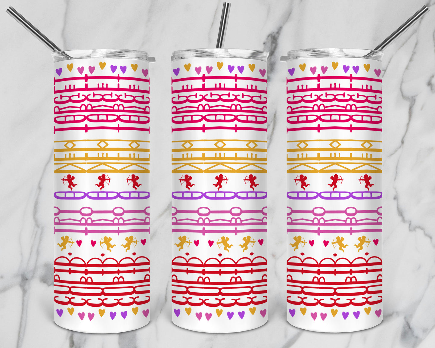 20 Designs Anti Valentine's Day Sarcastic Bundle Hidden Message Geometric 20 oz Tumbler | Hidden Message Sarcastic Valentine SVG for Sublimation & Cricut