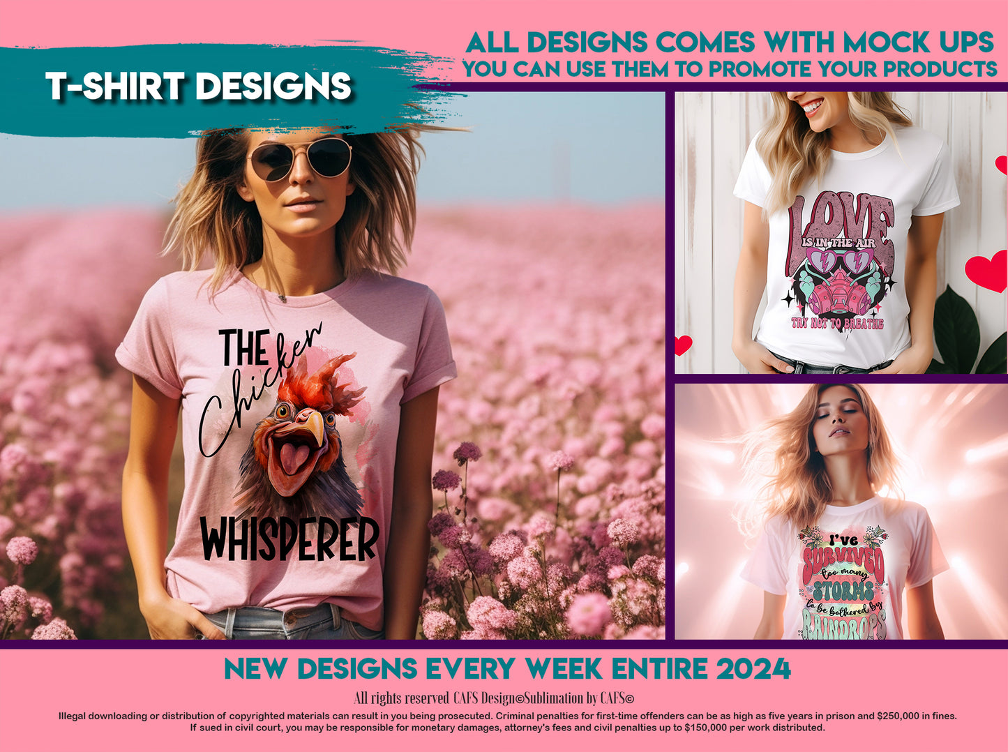 2024 Annual Drive Sublimation Designs