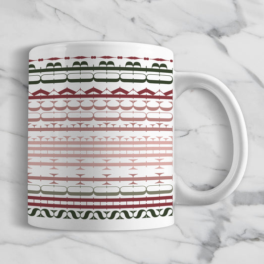 Hidden Message Geometric Mug Design | Hidden Message PNG SVG for Sublimation & Cricut