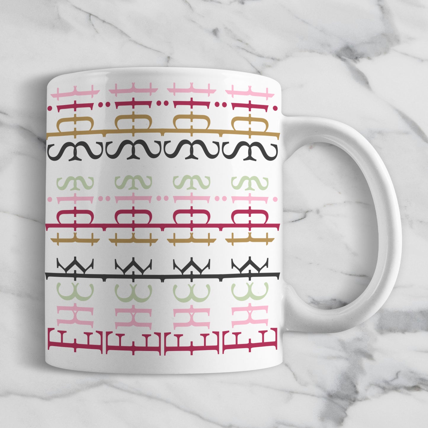 20 Designs Bundle Hidden Message Geometric Mug Design | Hidden Message PNG SVG for Sublimation & Cricut