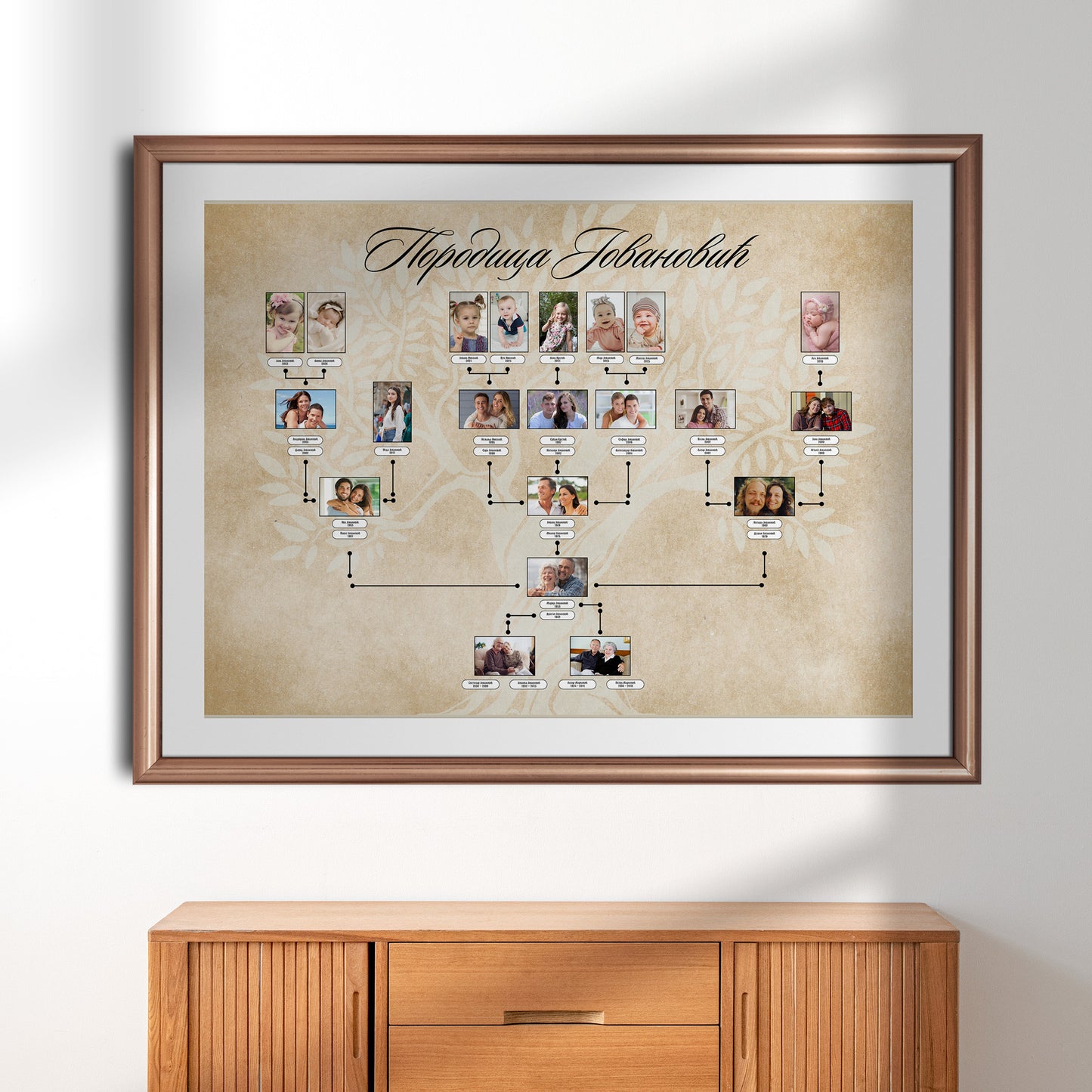 Porodicno Stablo 5 Generacija - Standard Paket