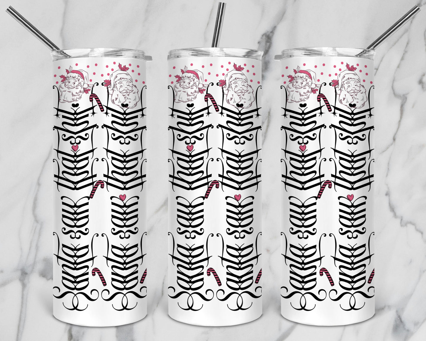 20 Designs Snarky Christmas Bundle Hidden Message Geometric 20 oz Tumbler | Hidden Message Christmas PNG Christmas SVG for Sublimation & Cricut