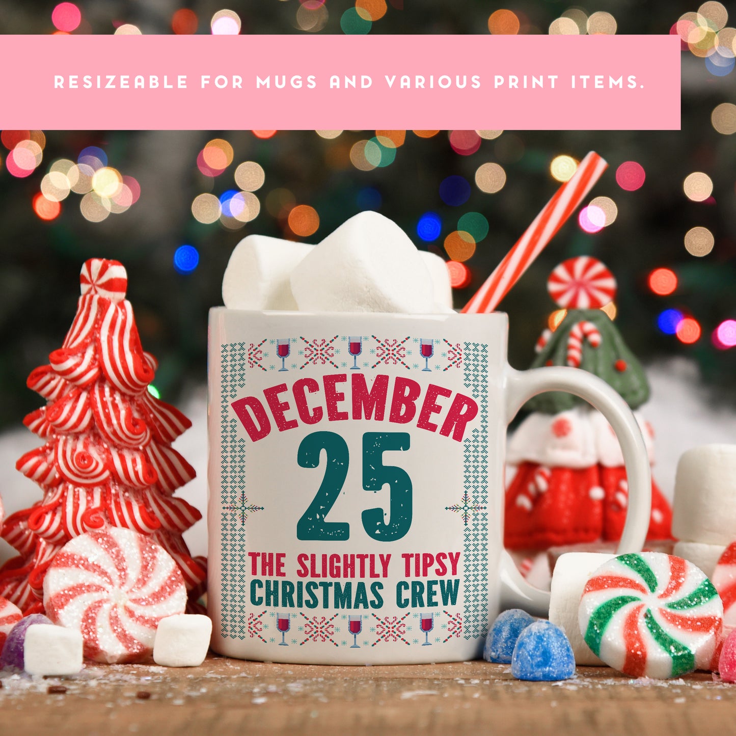 10 Designs Bundle The ultimate Christmas Crew collection Digital Designs Funny Christmas Crew Shirt Designs PNG and SVG | 10 Front & Back Holiday Sublimation PNGs | Family, Sarcastic & Festive Quotes