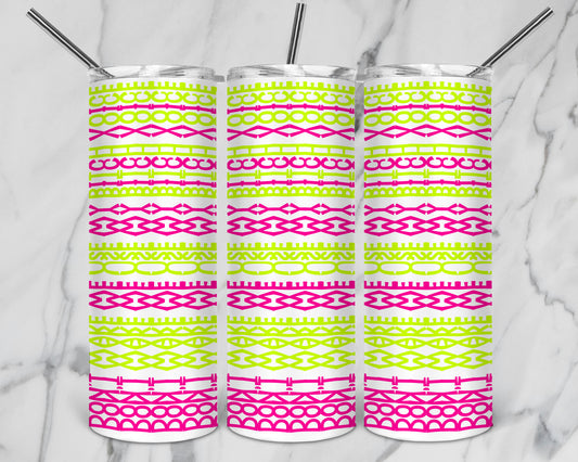 Hidden Message Geometric 20 oz Tumbler | Hidden Message PNG SVG for Sublimation & Cricut