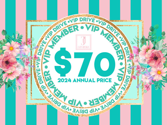 2024 VIP Membership Png Designs