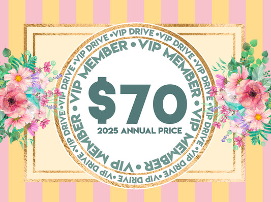 2025 VIP Membership Png Designs PRESALE PRICE