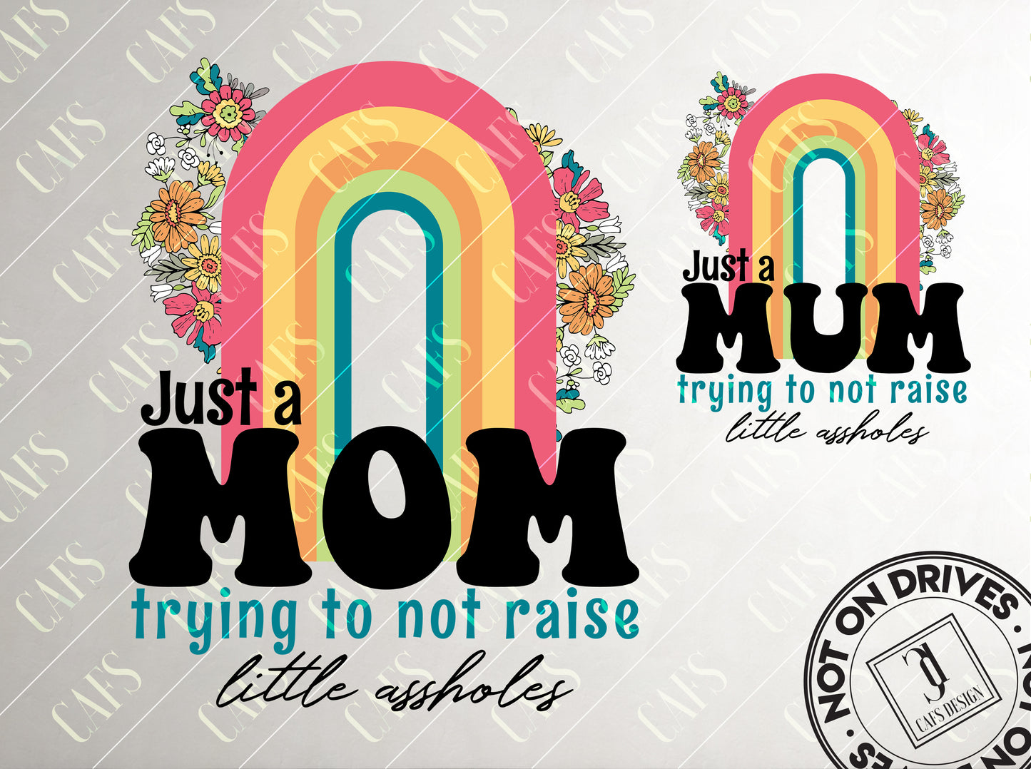 Mom Png Just a Mom trying to not raise little a**holes Sublimation Design Retro Mom Design Dtg Design Dtf Design MUM png Sublimation Design