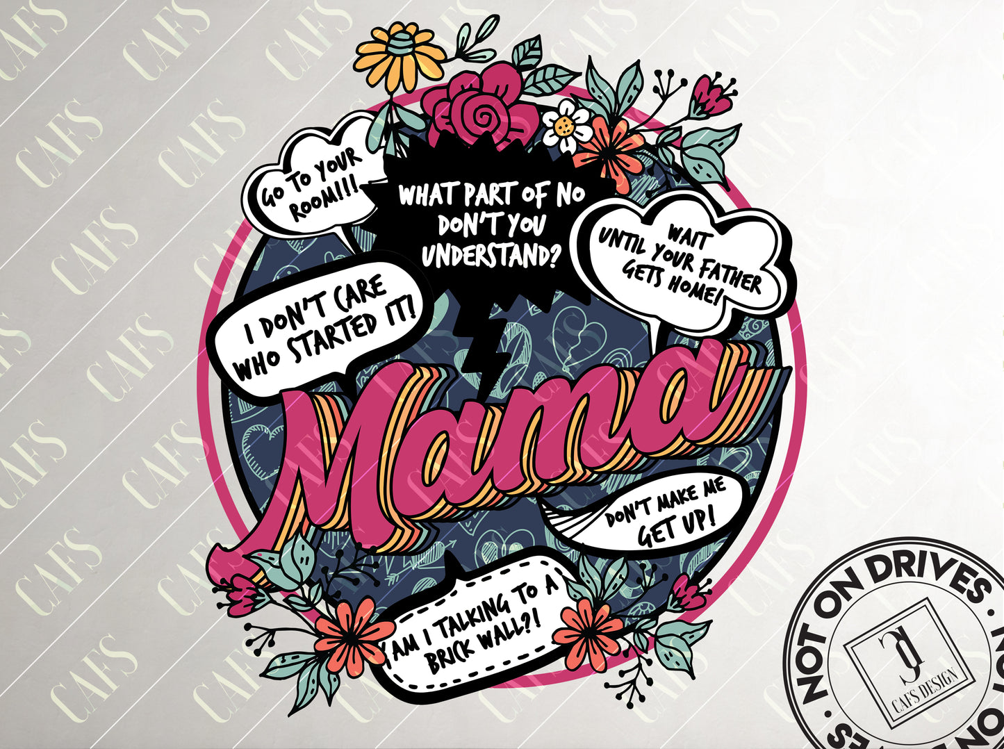 Mama Sayings Png Sublimation Design Mom Design Dtg Design Dtf Design Mother's Day Sublimation Design