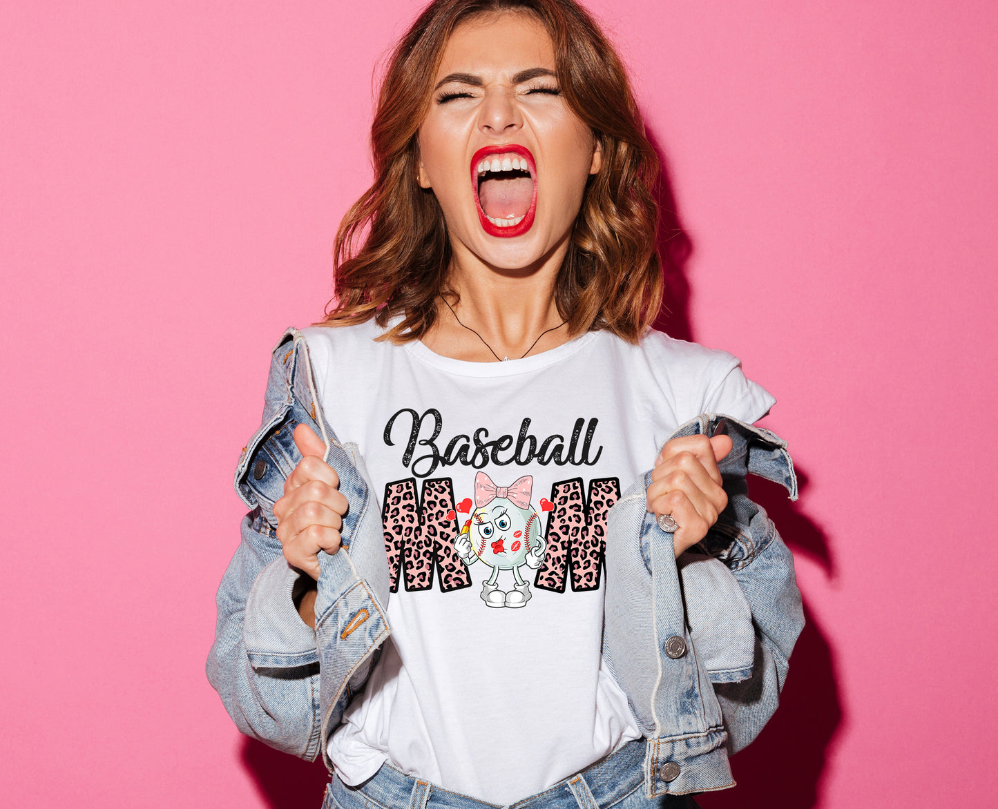 Baseball Mom Png Sublimation Design Digital Download