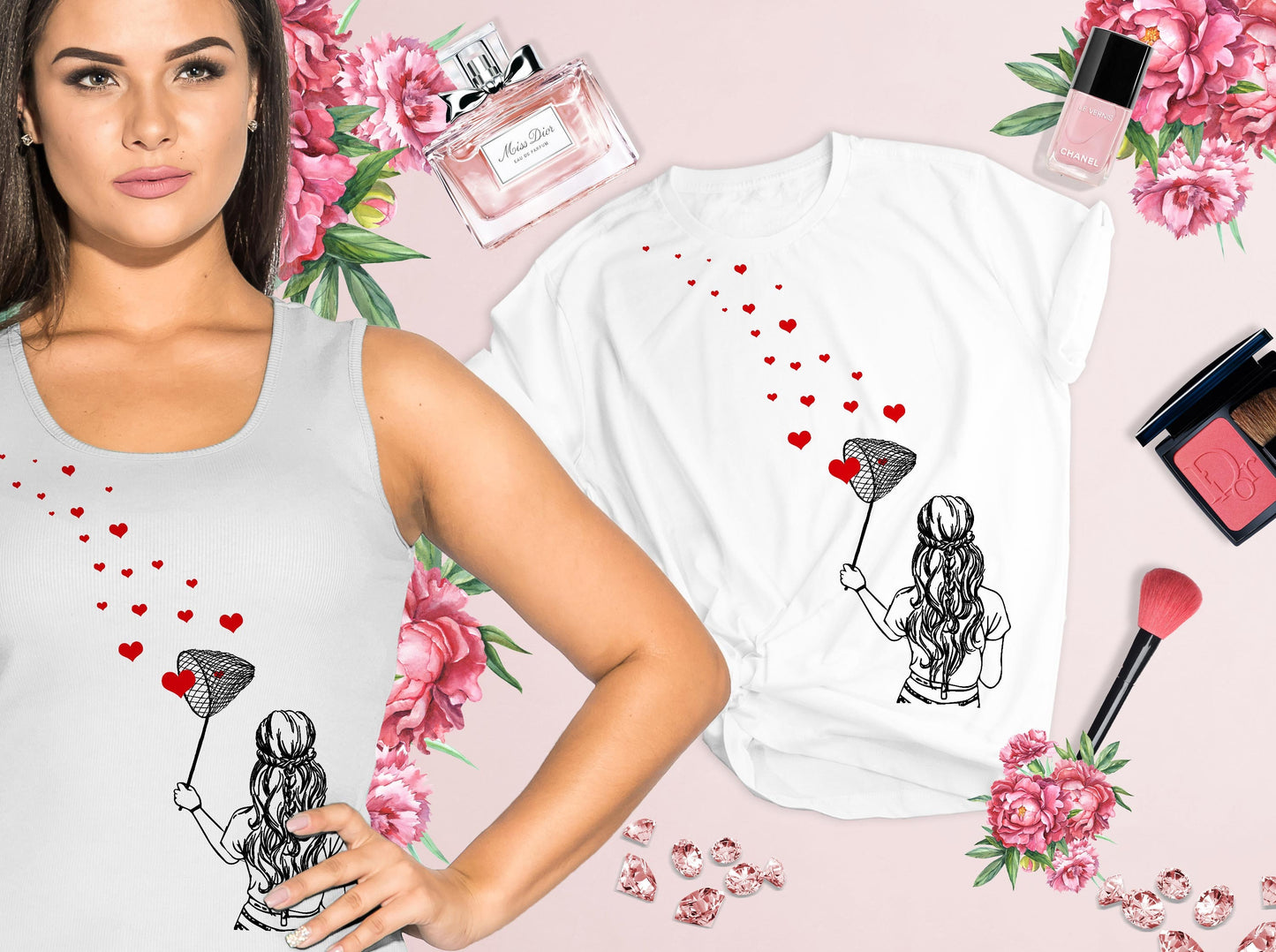 5 Valentines Day T Shirt Template Designs for Sublimation Printing Cute Valentine Shirt VOLUME III Valentines TShirt Valentines Mug Sublime