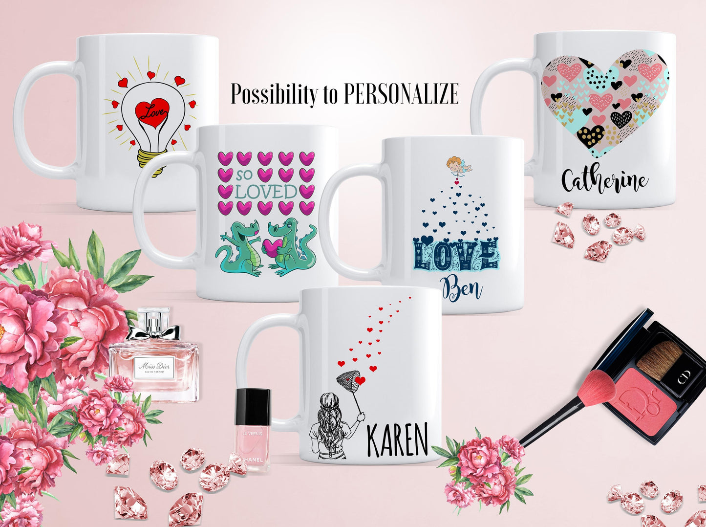 5 Valentines Day T Shirt Template Designs for Sublimation Printing Cute Valentine Shirt VOLUME III Valentines TShirt Valentines Mug Sublime