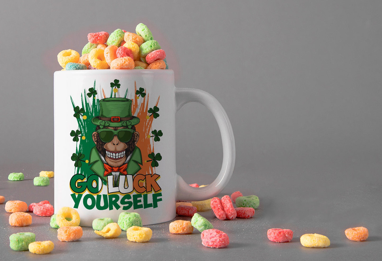 St. Patricks Day Png - GO LUCK Yourself - Sublimation Digital Design