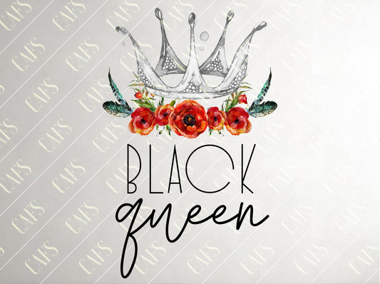 Sublimation Design Black History Black Afro American BLACK and PROUD Sublimation Digital Black Queen Template Design Illustration