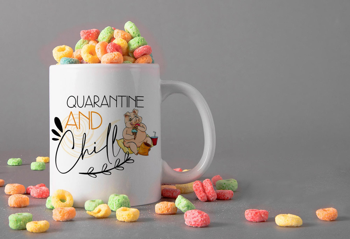 10 QUARANTINE Mug Template Designs for Sublimation Printing DTG printing DTF printing QUARANTINE Mug