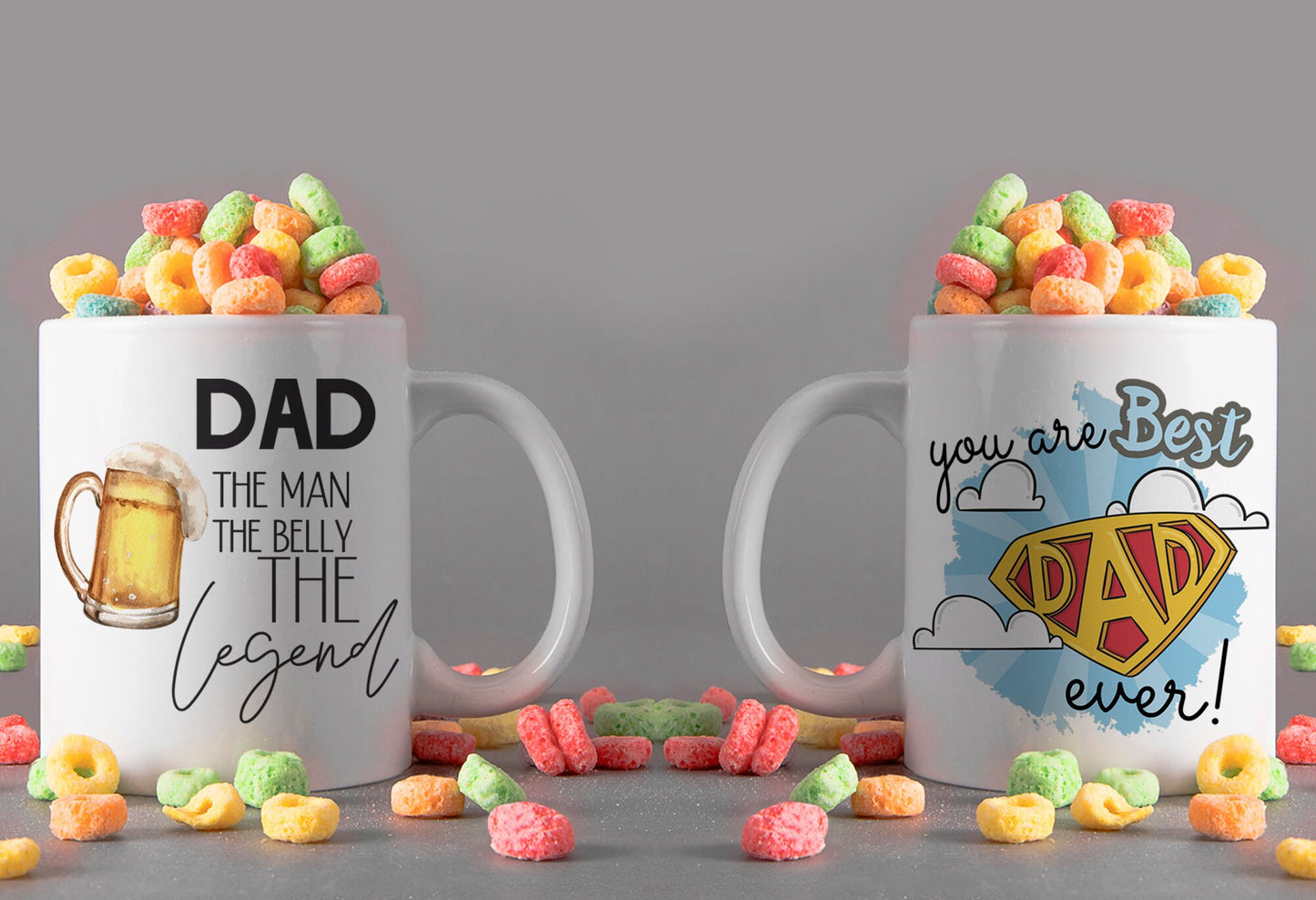 10 FATHERS DAY Mug Template Designs for Sublimation Printing Vol.1 DTG printing DTF printing design