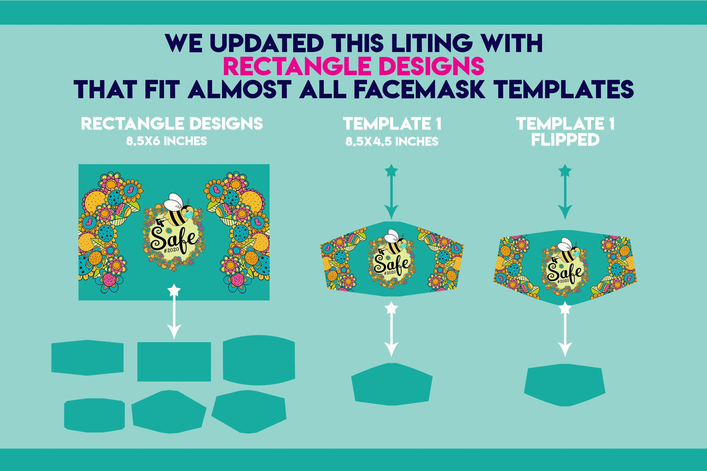 Face Mask Designs HUGE BUNDLE Facemask Sublimation Design Template Bestseller Face Mask Designs Templates Face Mask Design Bundle 110 Png-s