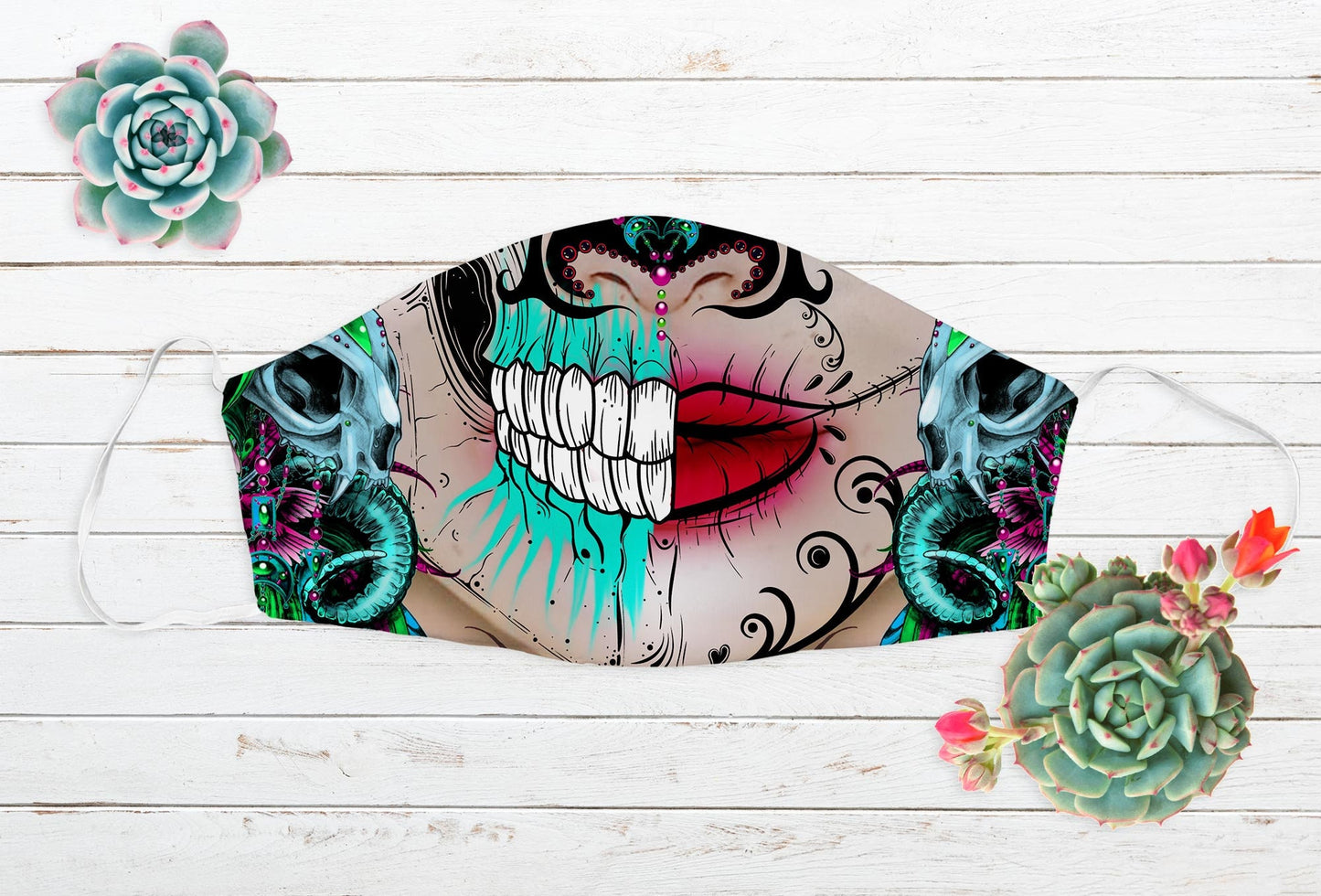 Face Mask Designs HUGE BUNDLE 2 Facemask Sublimation 110 Png