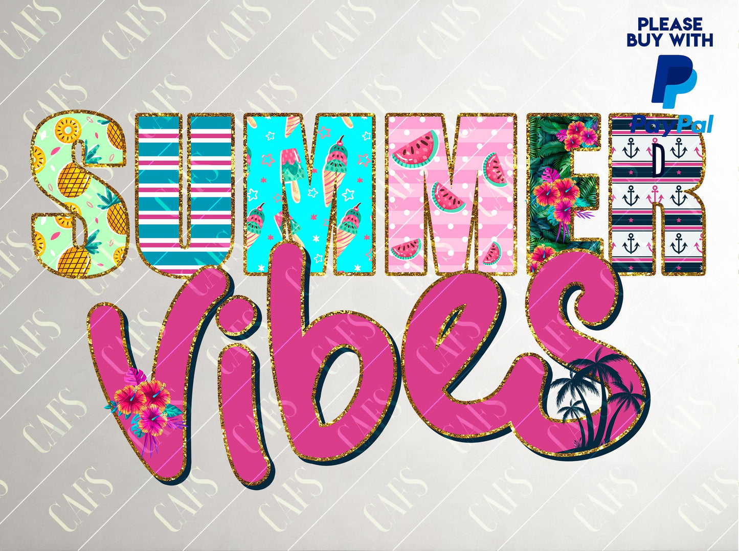 Summer Sublimation Design Summer Vibes Digital Png Summer Vibes Sublimation Design Summer PNG Summer DTG Design Summer Digital Download PNG