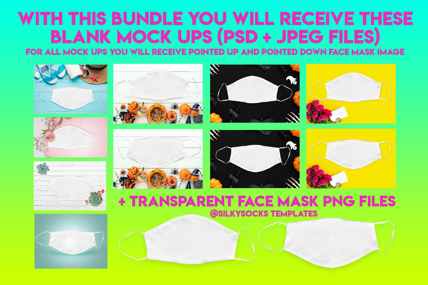 Face Mask Designs BUNDLE Designs 3 Facemask Sublimation Design Template 110 Png Designs