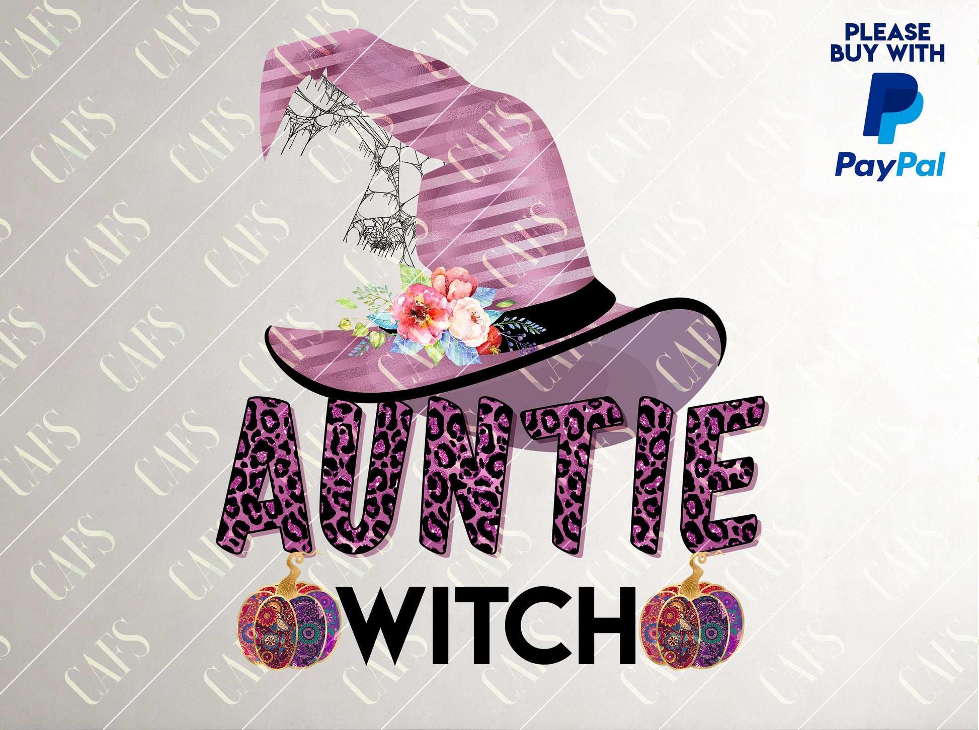 Auntie Witch Png Sublimation T-shirt Design