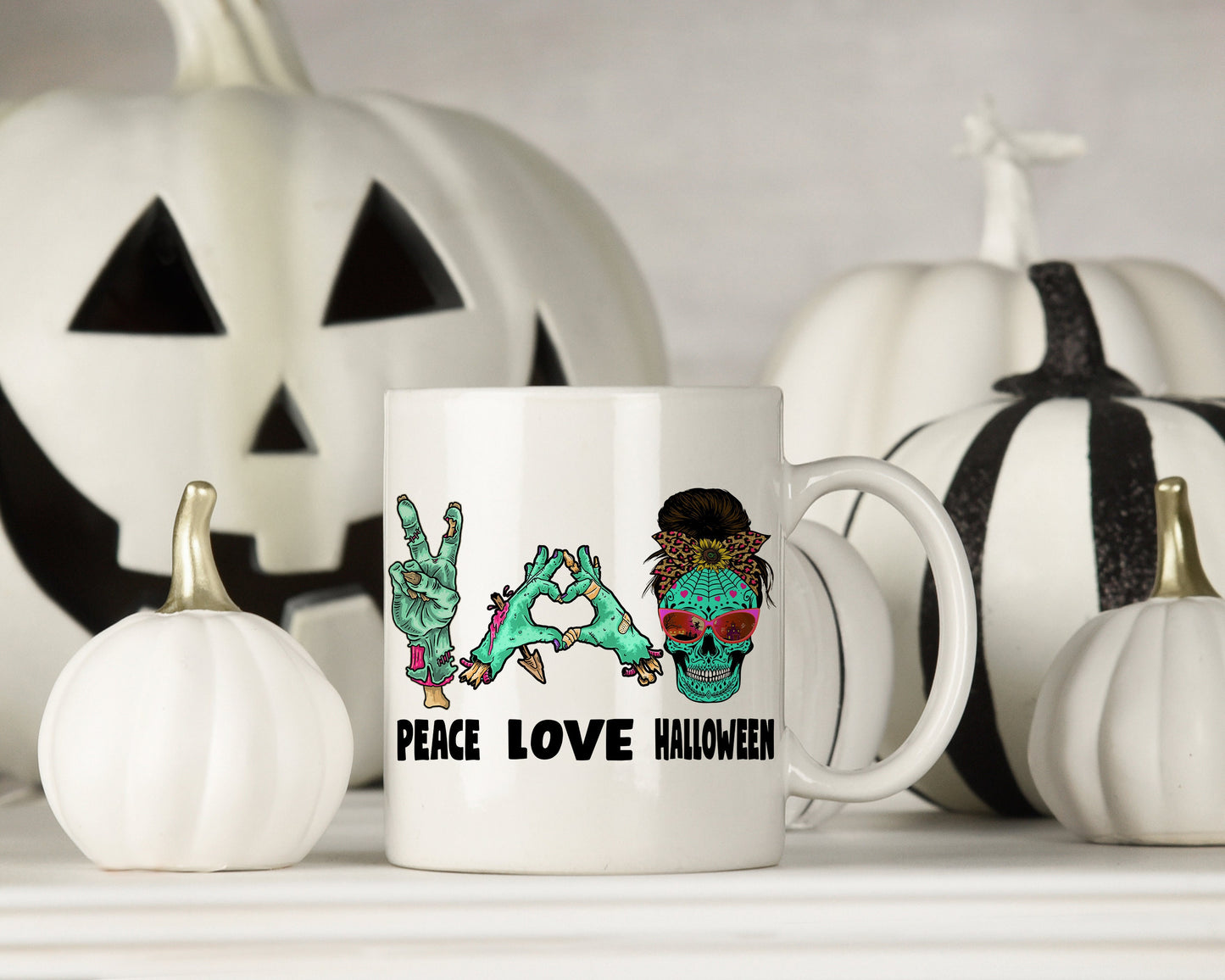 HALLOWEEN Volume II Mug Template Designs for Sublimation Printing Halloween Mug Halloween Sublimation tempalte 10 design