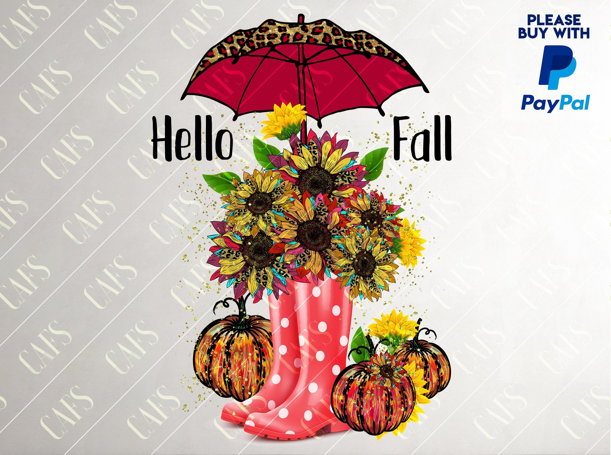 Hello Fall Png Design