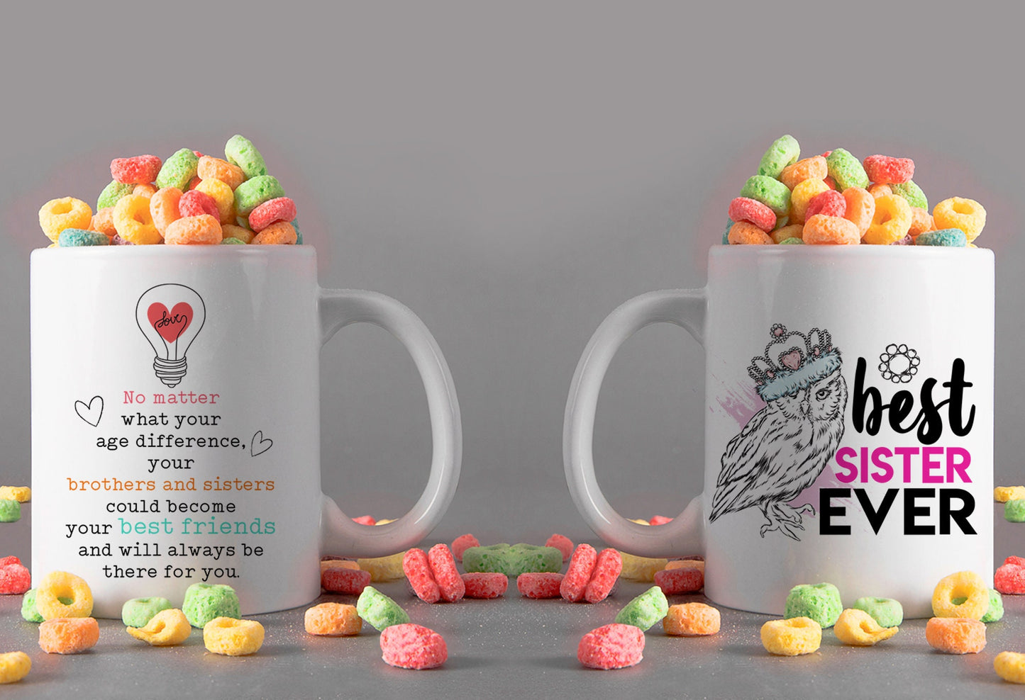 10 Brother and Sister Mug Template Designs for Sublimation Printing Brother Sister Mug Brother and Sister Mug Sublimation PNG tempalte