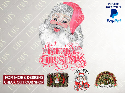 Christmas Png Sublimation Design Santa Claus Png Christmas Digital Design Santa PNG Santa Sublimation Design PNG Christmas Digital Png