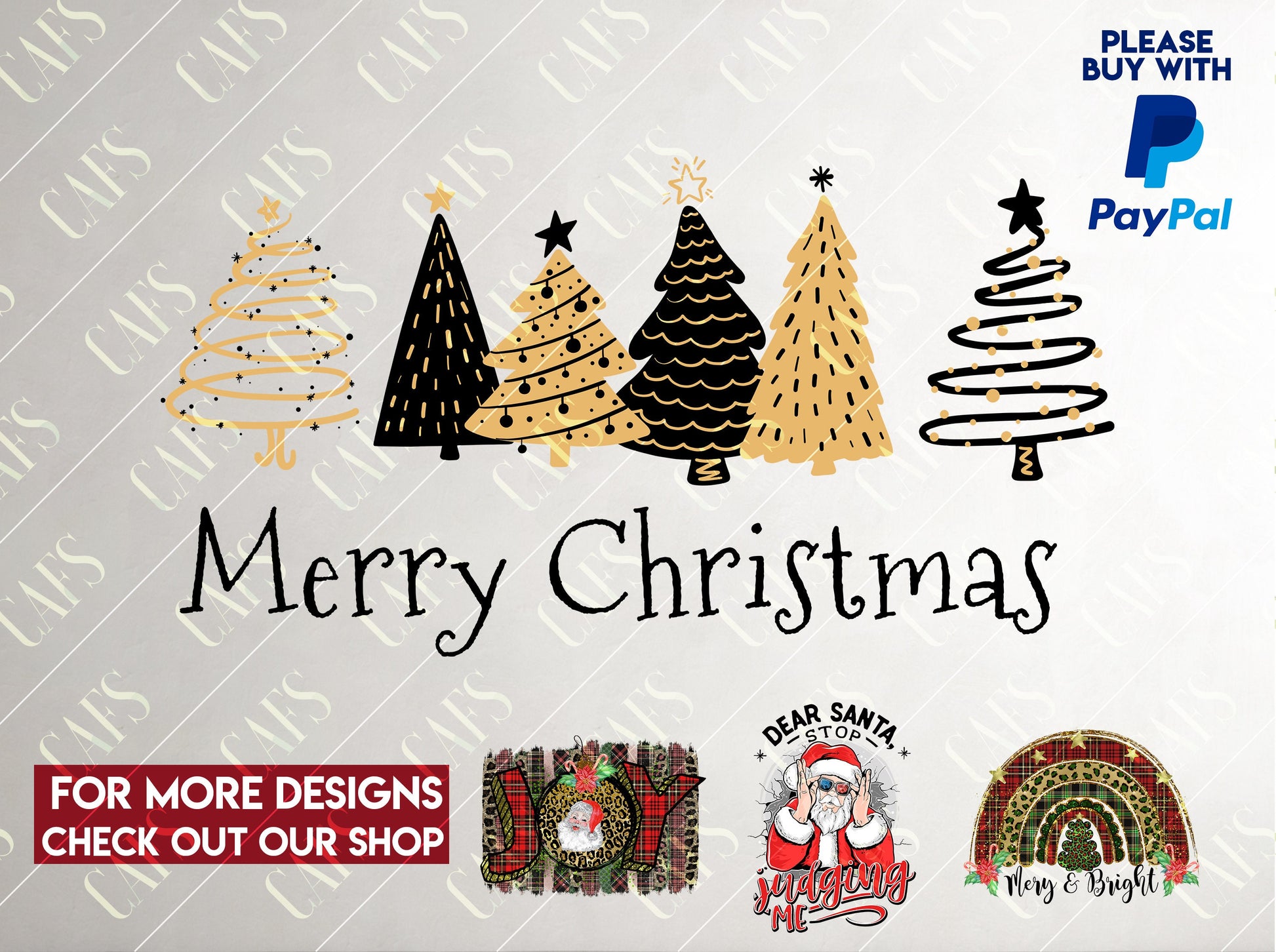 Christmas Tree Png Sublimation Design