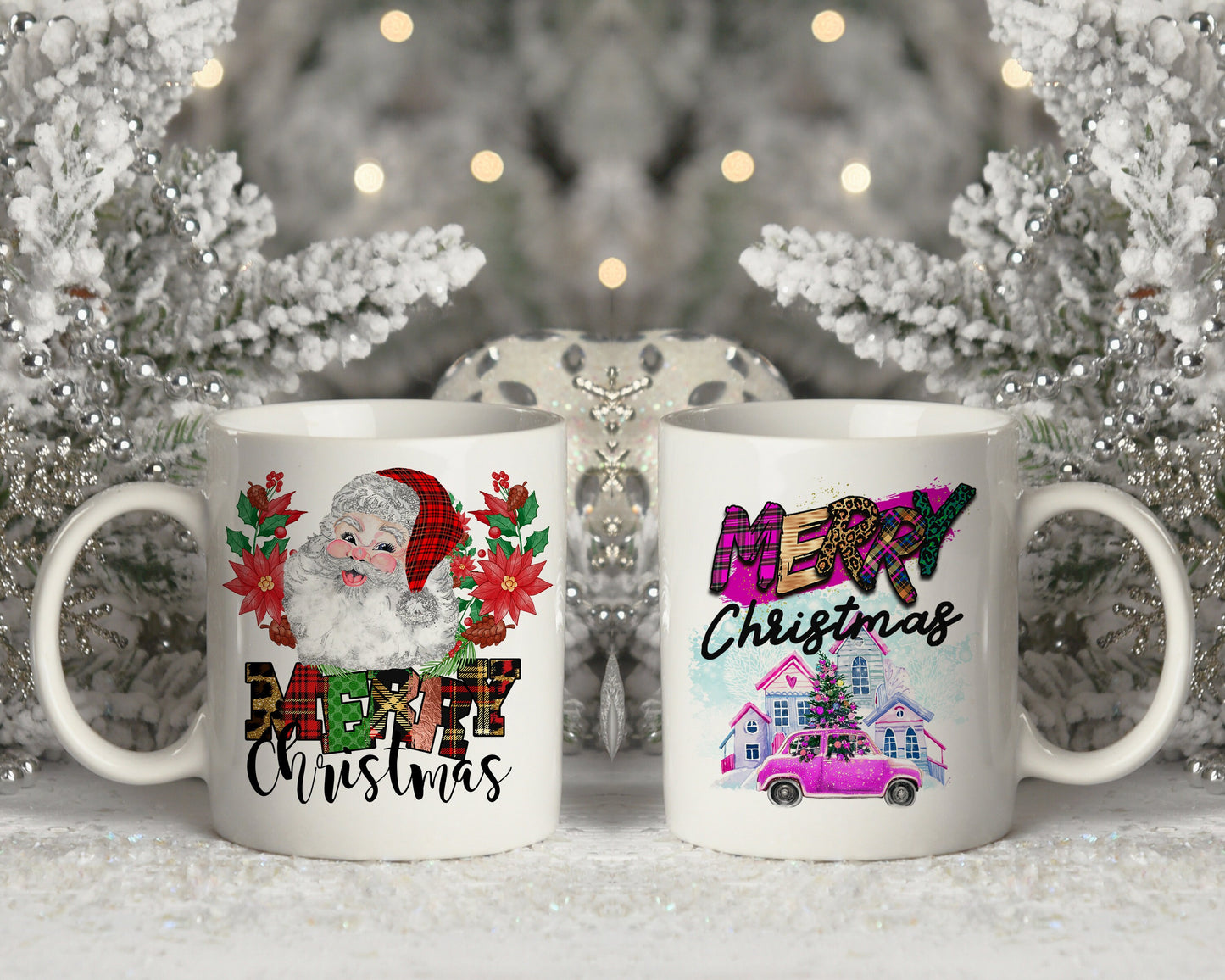 Christmas Mug Design for Sublimation Printing Christmas Mug Christmas Sublimation tempalte 10 designs Christmas Mug PNG Christmas Mug Design