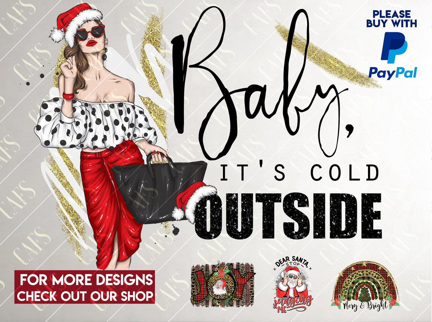 Christmas Baby it's cold outside Png Sublimation Design Christmas Png Christmas Digital PNG Christmas Sublimation Design PNG Digital Png