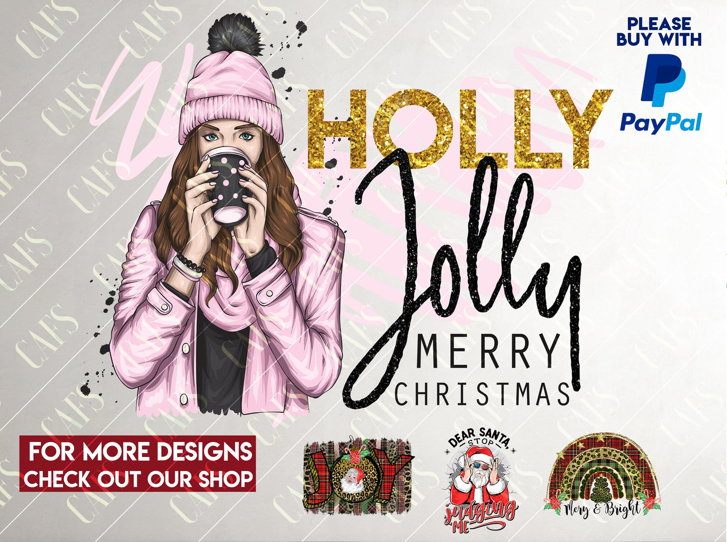 Christmas Holly Jolly Png Sublimation Design Christmas Png Digital Design PNG Christmas Sublimation Design PNG Christmas Digital Png