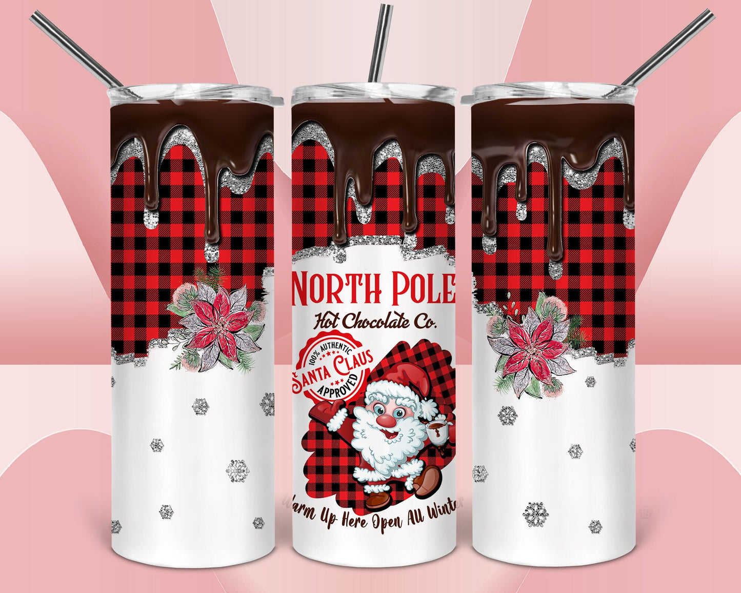 North Pole Hot Chocolate PNG Design North Pole Hot Chocolate Sublimation Design North Pole Hot ChocolateTumbler design North Pole Mug Design