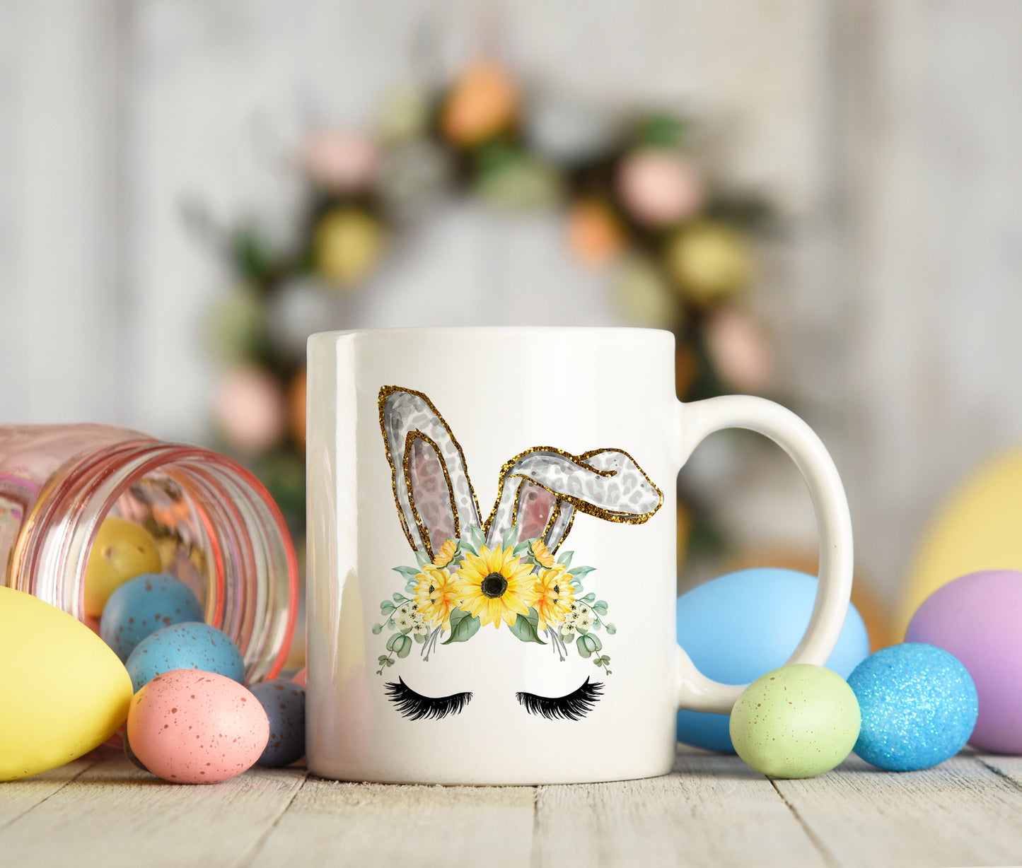 10 Easter Mug Template Designs for Sublimation Printing Happy Ester Mug Easter Mug Easter Sublimation tempalte design